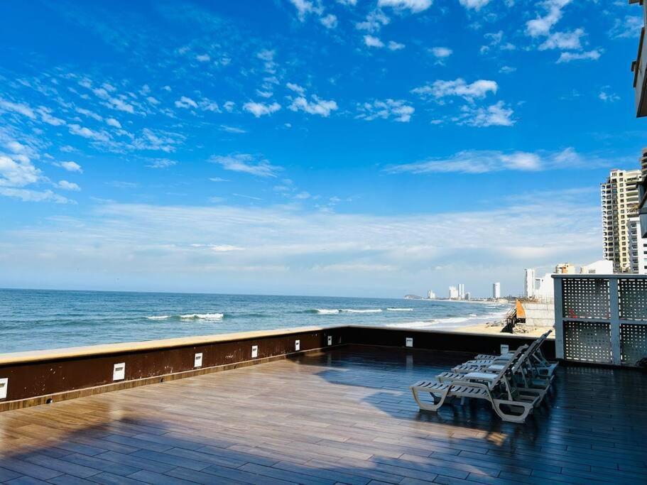 Ferienwohnung Depa Frente A La Playa By G P S Rentas Mazatlán Exterior foto