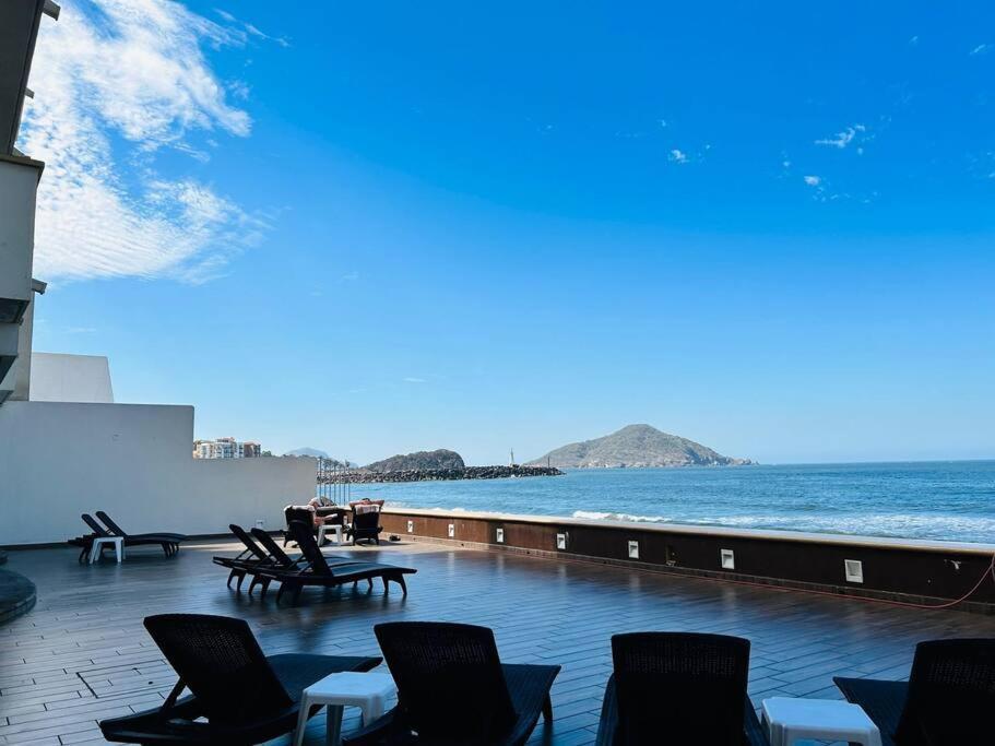Ferienwohnung Depa Frente A La Playa By G P S Rentas Mazatlán Exterior foto